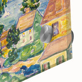 New England Coastal Village - Maurice Prendergast Impressionist Print