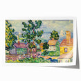 New England Coastal Village - Maurice Prendergast Impressionist Print