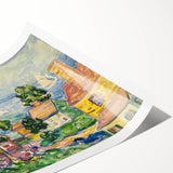 New England Coastal Village - Maurice Prendergast Impressionist Print