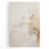 Contemporary Dining Art Pieces – Neutral Abstract Canvas Print