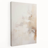 Contemporary Dining Art Pieces – Neutral Abstract Canvas Print