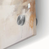 Contemporary Dining Art Pieces – Neutral Abstract Canvas Print