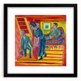 Expressionist Art: Vibrant Scene of Connection in Modern Expressionism