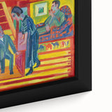 Expressionist Art: Vibrant Scene of Connection in Modern Expressionism