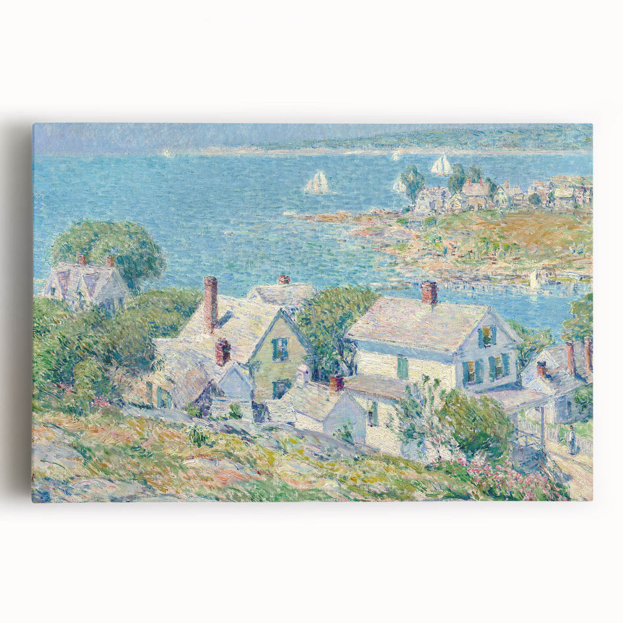 New England Headlands Art - Frederick Childe Hassam Impressionist Print