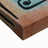 Modern Wall Art: Abstract Face in Earthy Tones – Contemporary Minimalist Decor