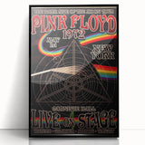 Pink Floyd Dark Side of the Moon 1972 Retro Poster