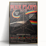 Pink Floyd Dark Side of the Moon 1972 Retro Poster