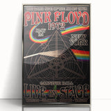 Pink Floyd Dark Side of the Moon 1972 Retro Poster