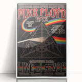 Pink Floyd Dark Side of the Moon 1972 Retro Poster