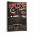 Pink Floyd Dark Side of the Moon 1972 Retro Poster
