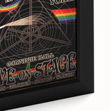 Pink Floyd Dark Side of the Moon 1972 Retro Poster