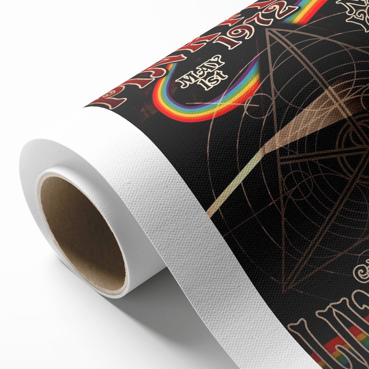 Pink Floyd Dark Side of the Moon 1972 Retro Poster