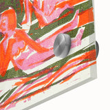 Abstract Expressionist Woodcut | Modern Expressionism Wall Art