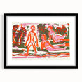 Abstract Expressionist Woodcut | Modern Expressionism Wall Art