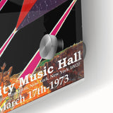 Pink Floyd Dark Side of the Moon 1973 Retro Poster - Radio City Music Hall