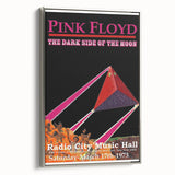 Pink Floyd Dark Side of the Moon 1973 Retro Poster - Radio City Music Hall