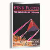Pink Floyd Dark Side of the Moon 1973 Retro Poster - Radio City Music Hall