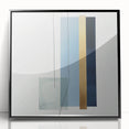 Geometric Abstract Wall Decor – Modern Minimalist Canvas Art
