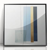 Geometric Abstract Wall Decor – Modern Minimalist Canvas Art