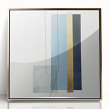 Geometric Abstract Wall Decor – Modern Minimalist Canvas Art