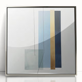 Geometric Abstract Wall Decor – Modern Minimalist Canvas Art