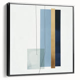 Geometric Abstract Wall Decor – Modern Minimalist Canvas Art
