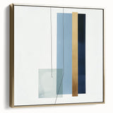 Geometric Abstract Wall Decor – Modern Minimalist Canvas Art