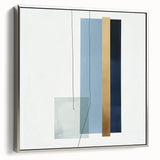Geometric Abstract Wall Decor – Modern Minimalist Canvas Art