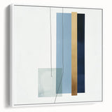 Geometric Abstract Wall Decor – Modern Minimalist Canvas Art