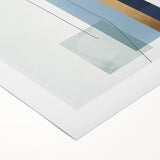 Geometric Abstract Wall Decor – Modern Minimalist Canvas Art