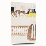 Nursemaids' Promenade - Impressionist Wall Art by Pierre Bonnard