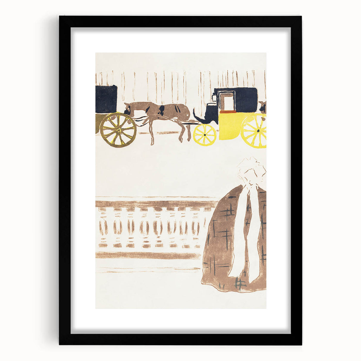 Nursemaids' Promenade - Impressionist Wall Art by Pierre Bonnard