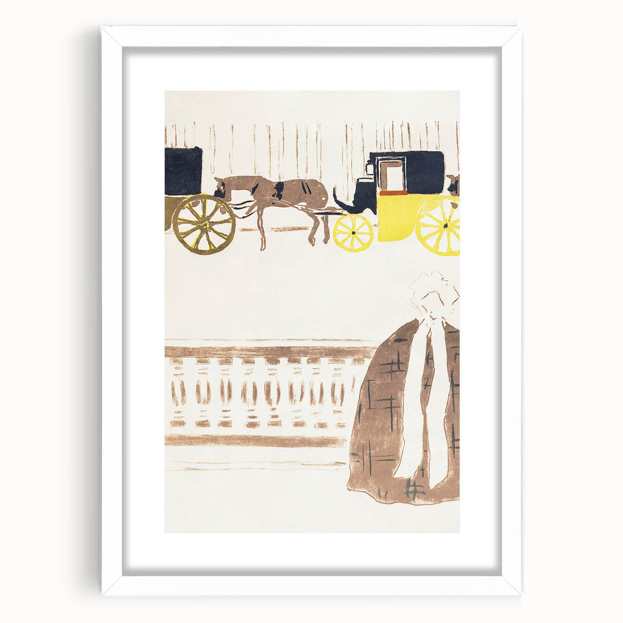 Nursemaids' Promenade - Impressionist Wall Art by Pierre Bonnard