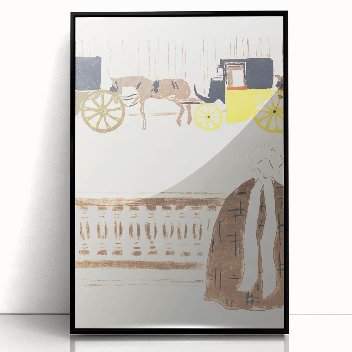 Nursemaids' Promenade - Impressionist Wall Art by Pierre Bonnard