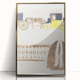 Nursemaids' Promenade - Impressionist Wall Art by Pierre Bonnard