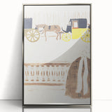 Nursemaids' Promenade - Impressionist Wall Art by Pierre Bonnard