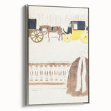 Nursemaids' Promenade - Impressionist Wall Art by Pierre Bonnard