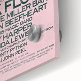 Pink Floyd 1975 Knebworth Park Retro Concert Poster