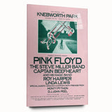 Pink Floyd 1975 Knebworth Park Retro Concert Poster