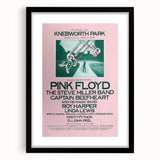 Pink Floyd 1975 Knebworth Park Retro Concert Poster