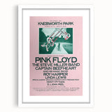 Pink Floyd 1975 Knebworth Park Retro Concert Poster