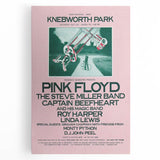 Pink Floyd 1975 Knebworth Park Retro Concert Poster
