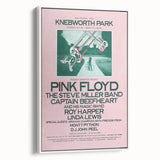 Pink Floyd 1975 Knebworth Park Retro Concert Poster