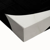 Modern Dining Room Art – Black and White Minimalist Canvas Print