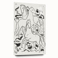 Expressionist Drawing - Three Horses | Contemporary Wall Art Print