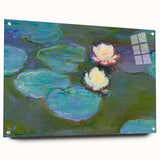 Claude Monet Water Lilies - Impressionist Wall Art Canvas Print
