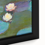 Claude Monet Water Lilies - Impressionist Wall Art Canvas Print
