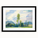 Tranquil Landscape Modern Wall Art - Serene Nature-Inspired Decor