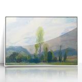 Tranquil Landscape Modern Wall Art - Serene Nature-Inspired Decor